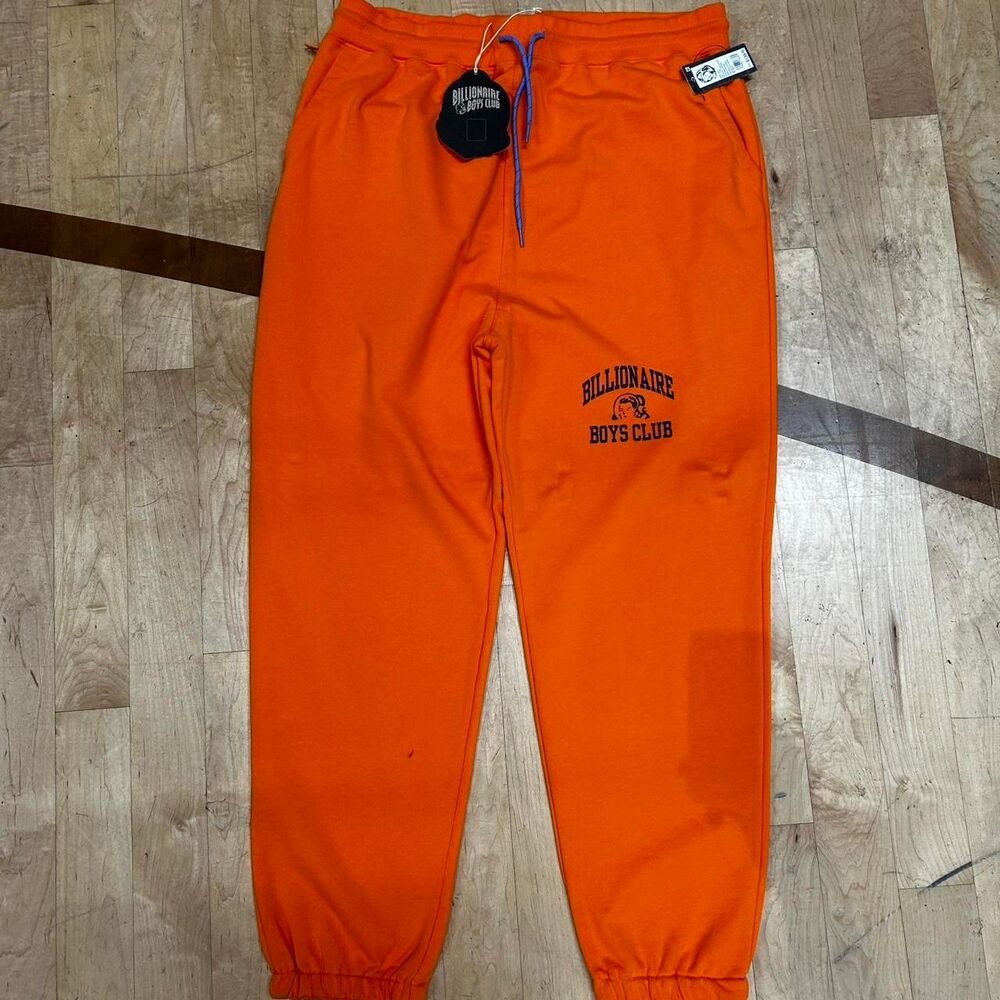 Billionaire Boys Club Orange Sweatpants